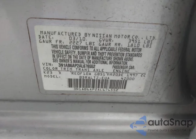 3N1AB6AP2AL676552: 43786935