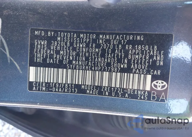 5YFBURHE4HP717987: 43788076