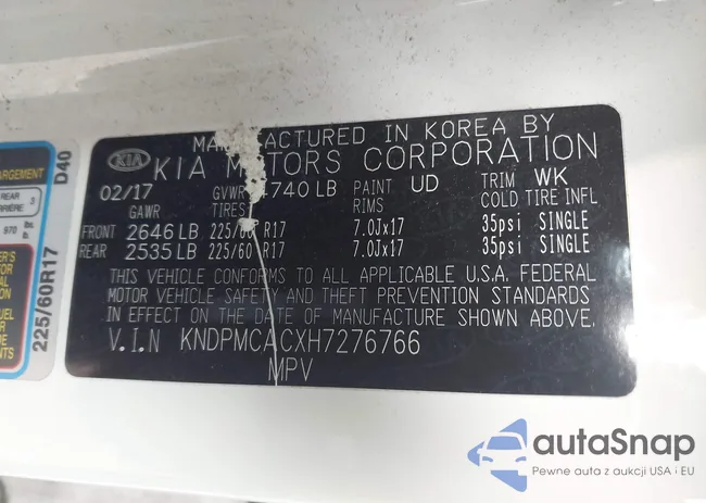 KNDPMCACXH7276766: 43788152