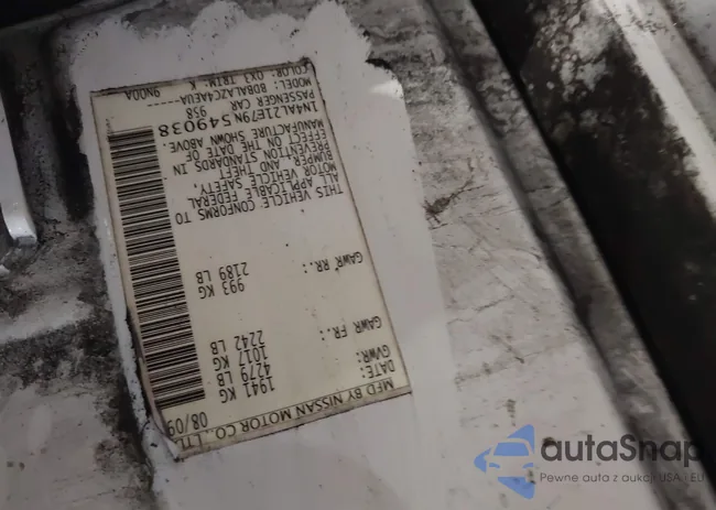 1N4AL21E79N549038: 43788247