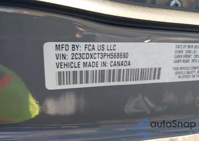 2C3CDXCT3PH568690: 43788495