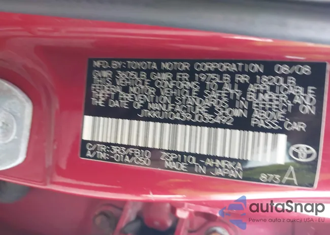 JTKKU10439J035492: 43787662