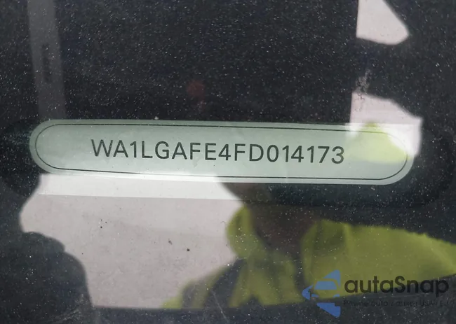 WA1LGAFE4FD014173: 43787668