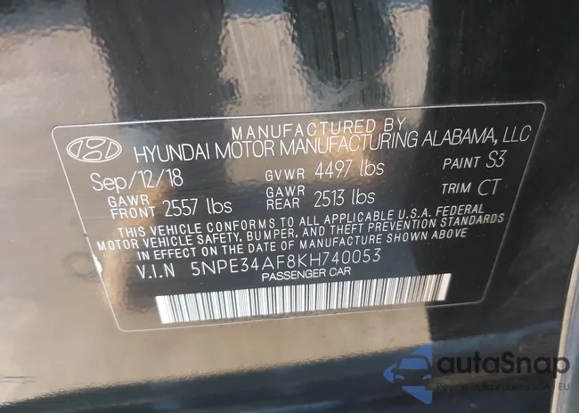 5NPE34AF8KH740053: 43787705