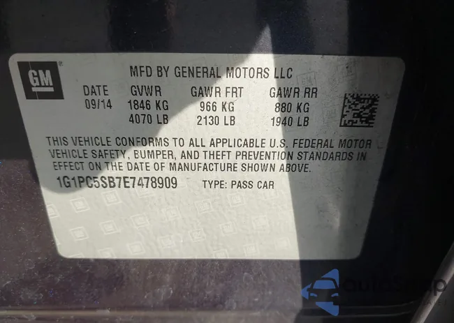 1G1PC5SB7E7478909: 43787830