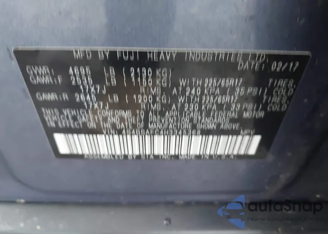 4S4BSAFC4H3345368: 43789104