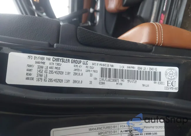 1C4RJFDJ6EC389873: 43789397