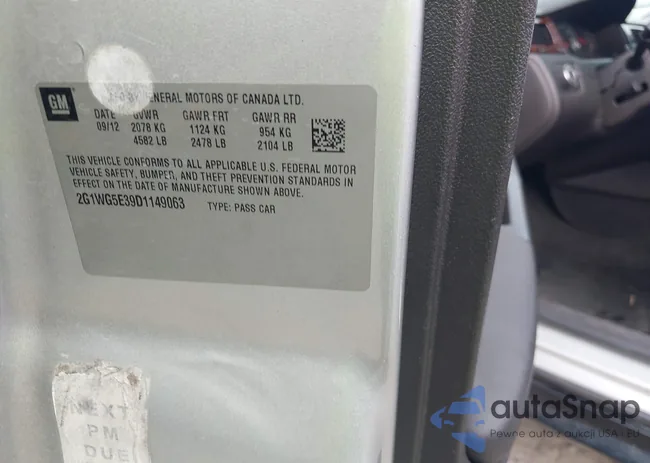 2G1WG5E39D1149063: 43788754