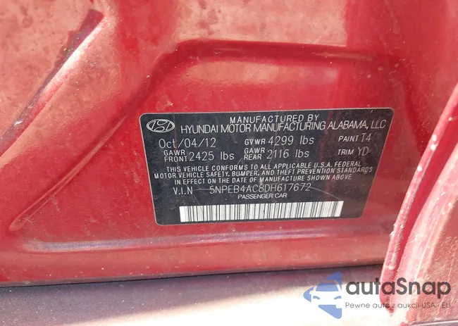 5NPEB4AC8DH617672: 43790150