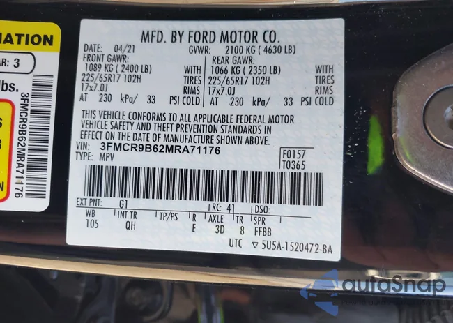 3FMCR9B62MRA71176: 43790409