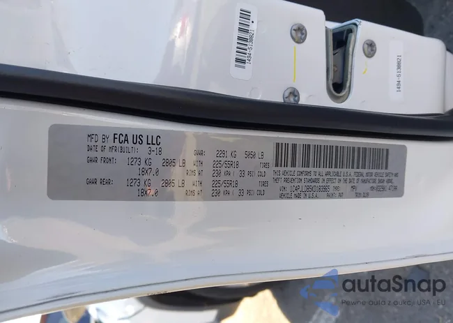 1C4PJLDB5KD183965: 43790429