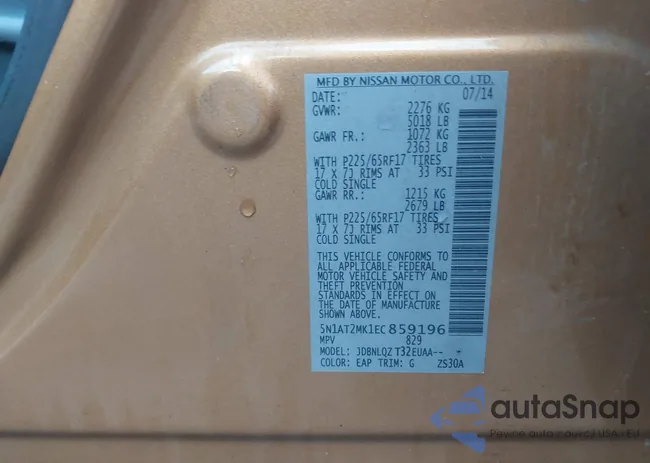 5N1AT2MK1EC859196: 43789942