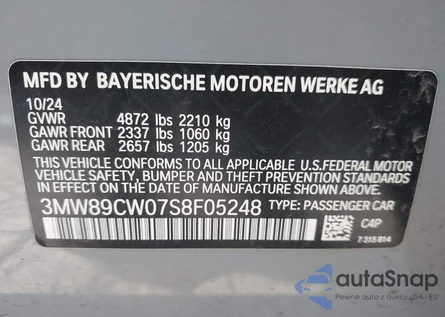 3MW89CW07S8F05248: 43790954