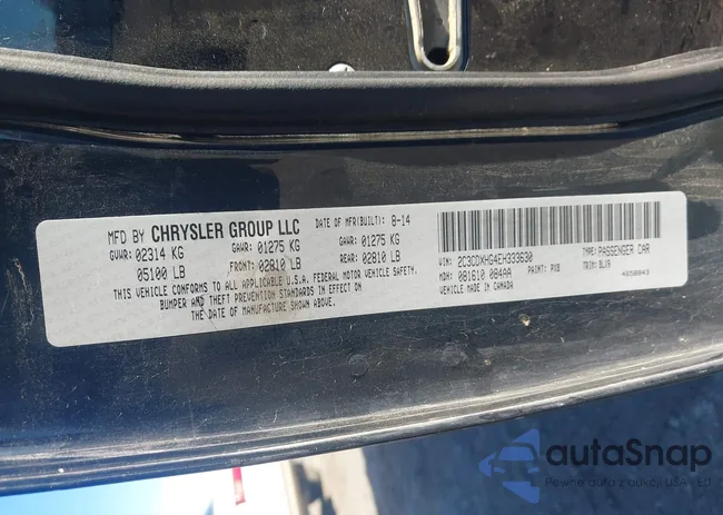 2C3CDXHG4EH333630: 43791389