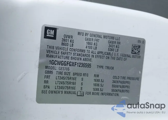 1GCWGGFGXF1236595: 43791454