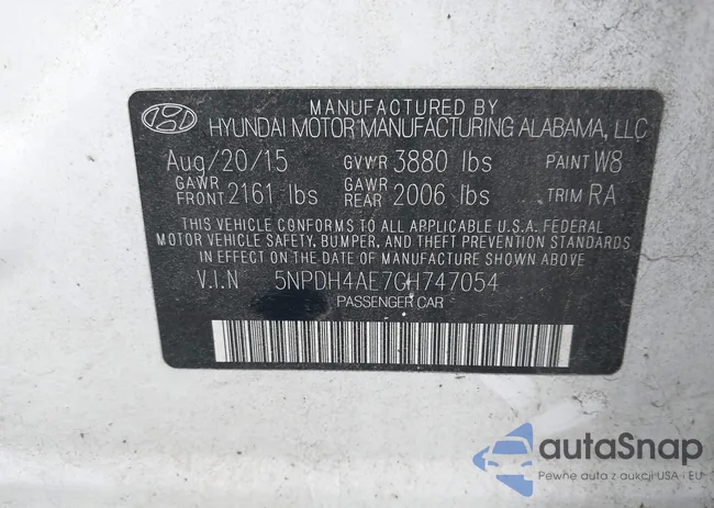 5NPDH4AE7GH747054: 43790645