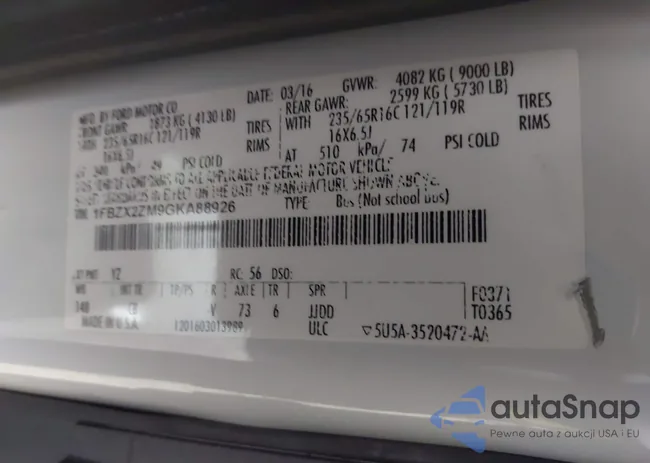 1FBZX2ZM9GKA88926: 43790705