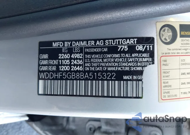 WDDHF5GB8BA515322: 43792161