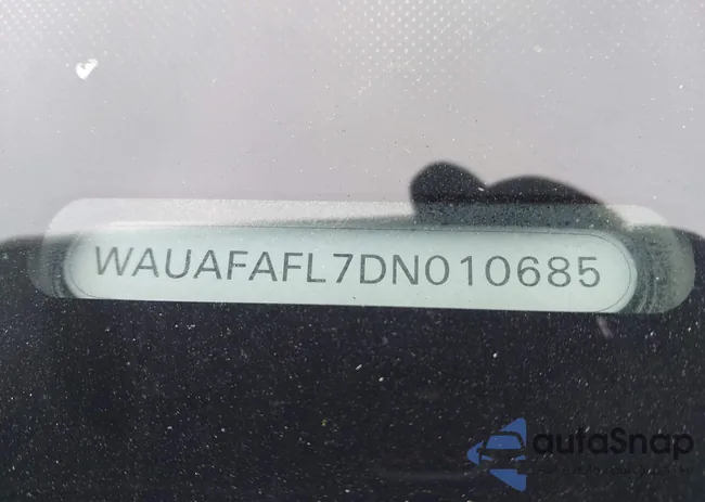 WAUAFAFL7DN010685: 43792261