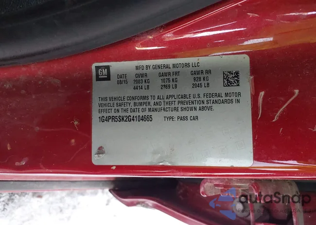 1G4PR5SK2G4104665: 43792302