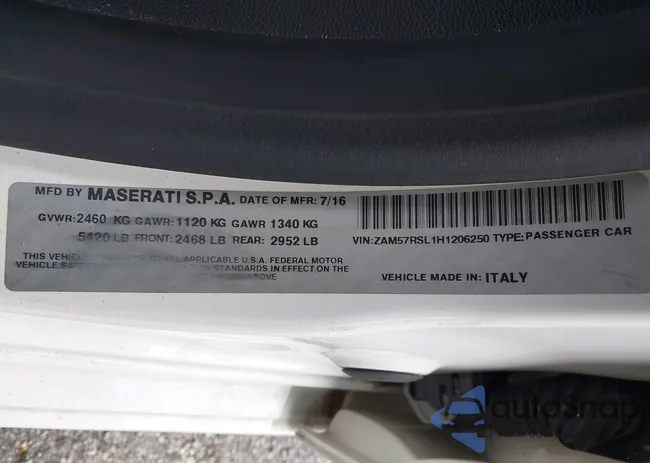 ZAM57RSL1H1206250: 43791645