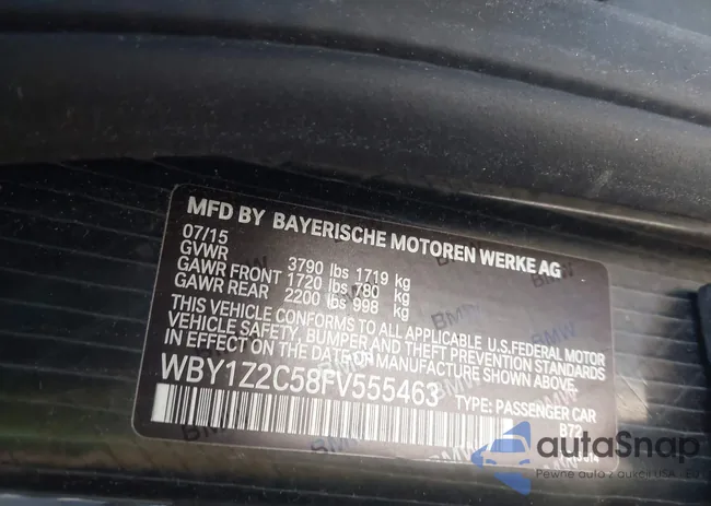 WBY1Z2C58FV555463: 43791745