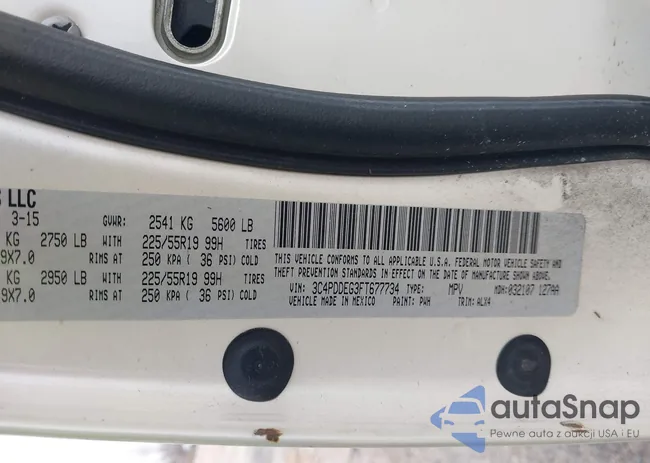 3C4PDDEG3FT677734: 43792992