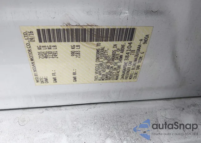 1N4AA6AP0HC384104: 43793407