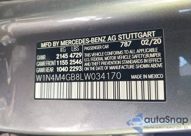 W1N4M4GB8LW034170: 43792554