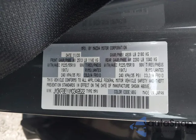 JM3KFBEYXM0349522: 43792618