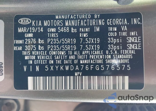 5XYKWDA76FG576575: 43792934