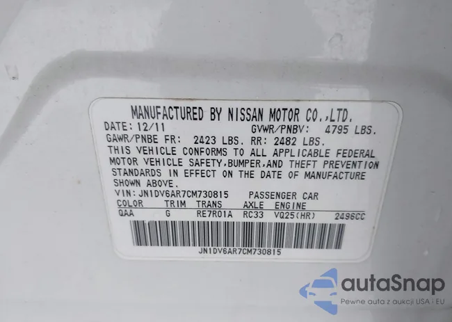 JN1DV6AR7CM730815: 43793983