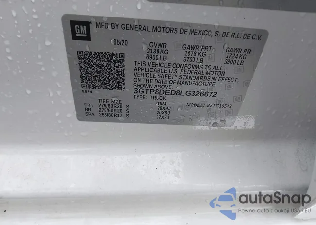 3GTP8DED8LG326672: 43794038