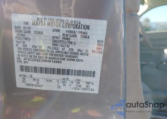 4F2CZ02ZX8KM14269: 43794132