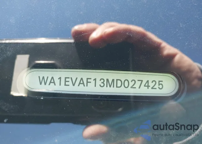 WA1EVAF13MD027425: 43794234