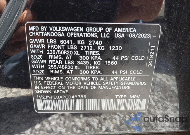 1V2JNPE8XPC048786: 43794460