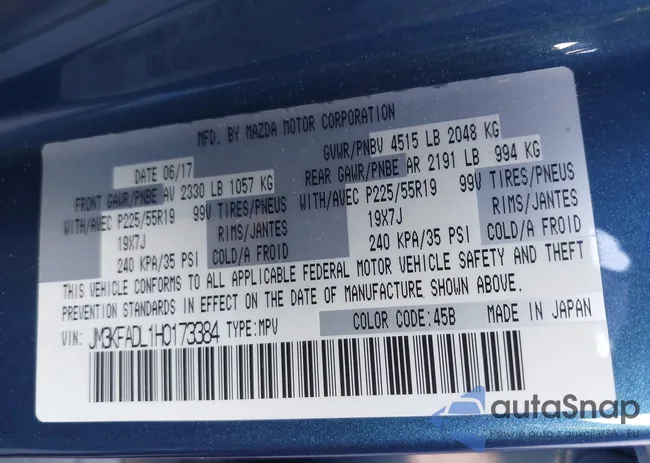 JM3KFADL1H0173384: 43793832