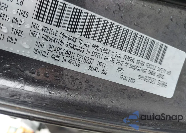 3C4PDCAB1LT219237: 43795458