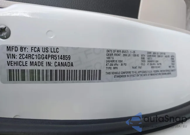 2C4RC1GG4PR514859: 43794817