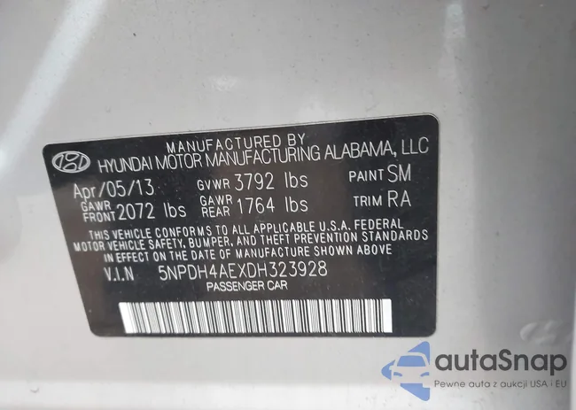 5NPDH4AEXDH323928: 43794919