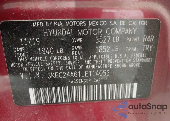 3KPC24A61LE114053: 43796365