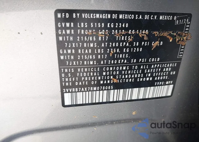 3VVRB7AX7RM078065: 43795796