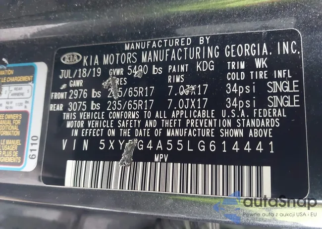 5XYPG4A55LG614441: 43796962