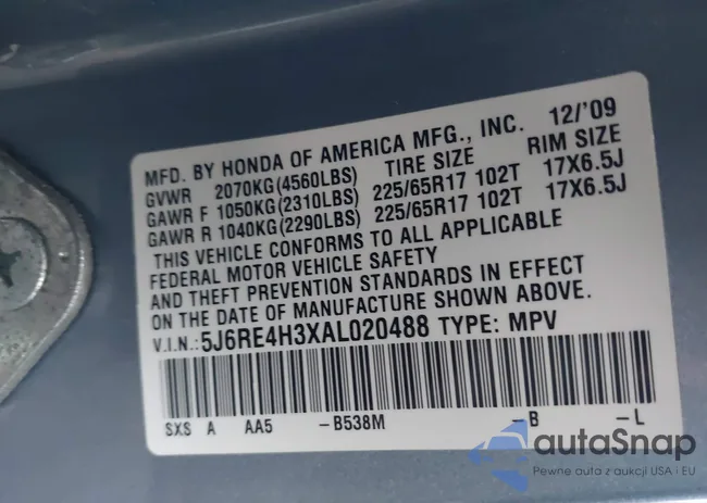 5J6RE4H3XAL020488: 43797053