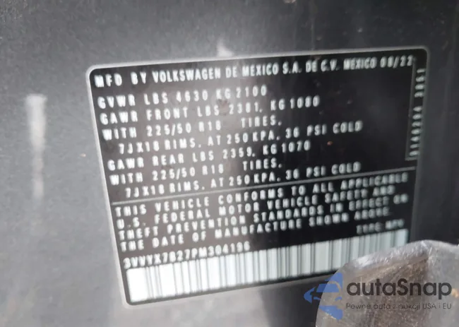 3VVYX7B27PM304196: 43797149