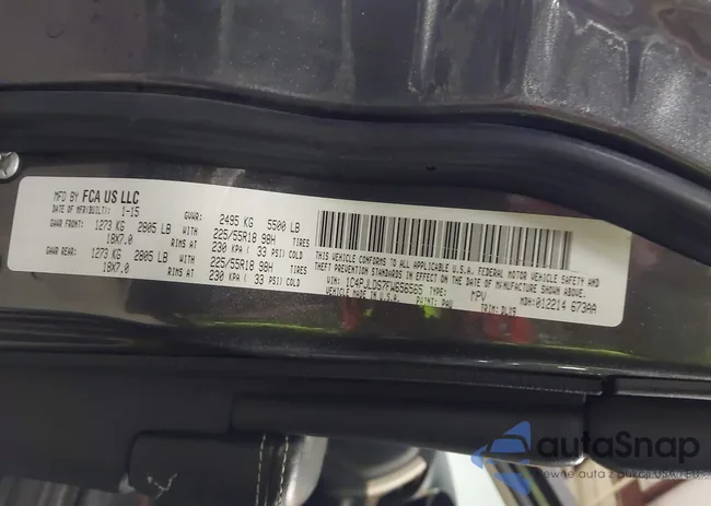 1C4PJLDS7FW656565: 43797153