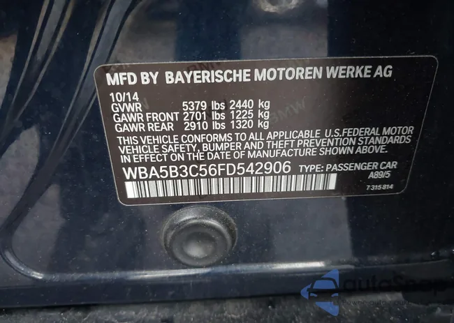 WBA5B3C56FD542906: 43797397