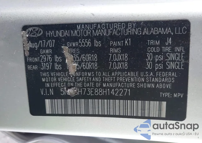 5NMSH73E88H142271: 43797454