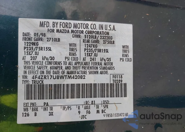 4F4ZR17U8WTM42082: 43796602