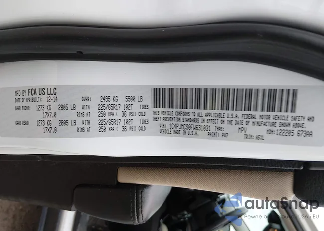 1C4PJMCS0FW631031: 43796894